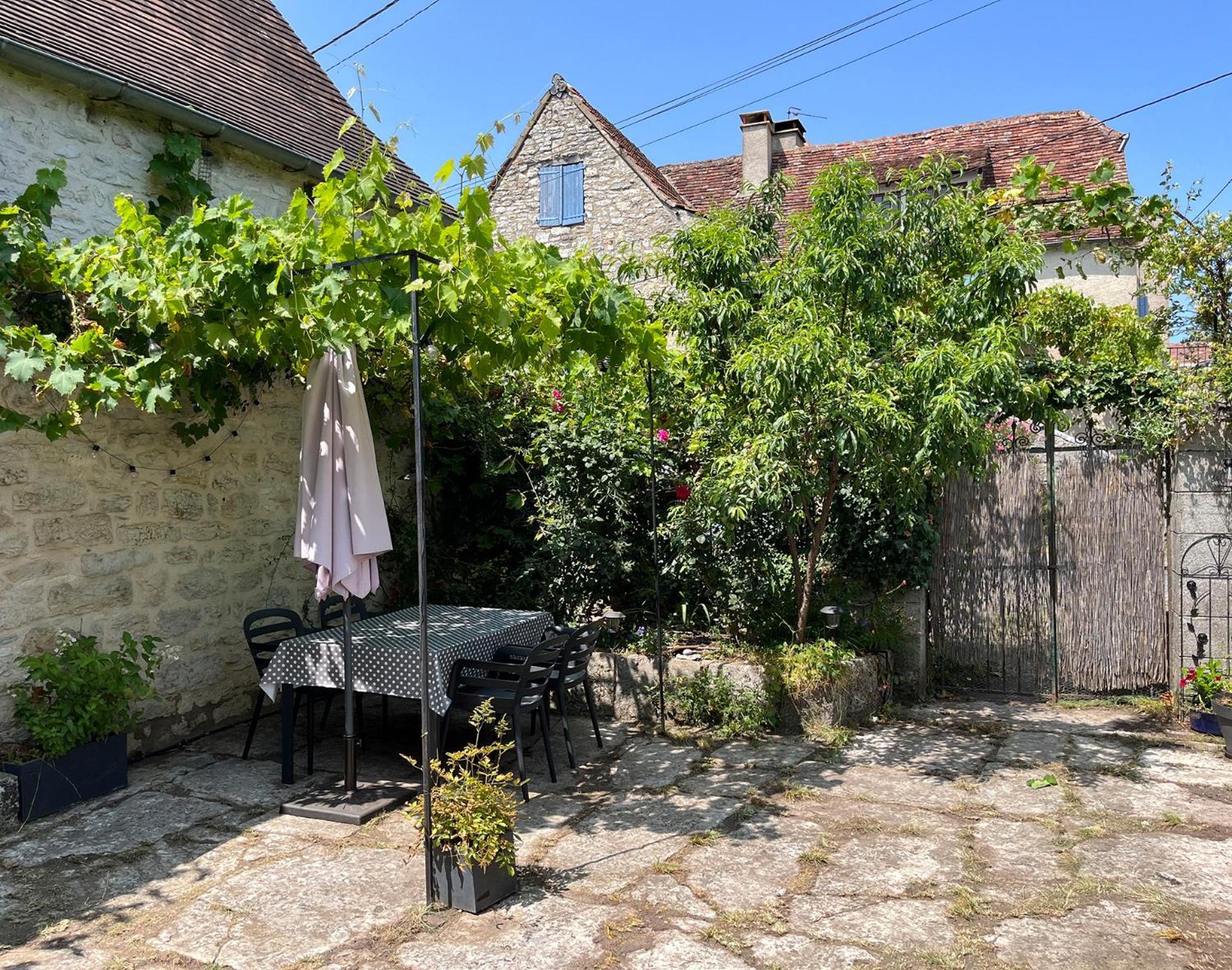 Charmante Maison De Village Senaillac-Lauzes Esterno foto